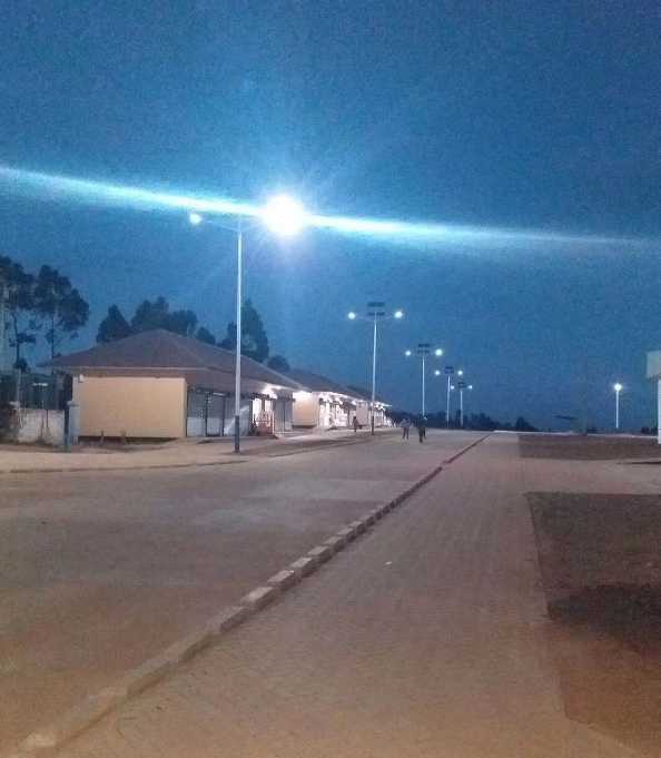 栖霞市非洲科特迪瓦太阳能路灯工程